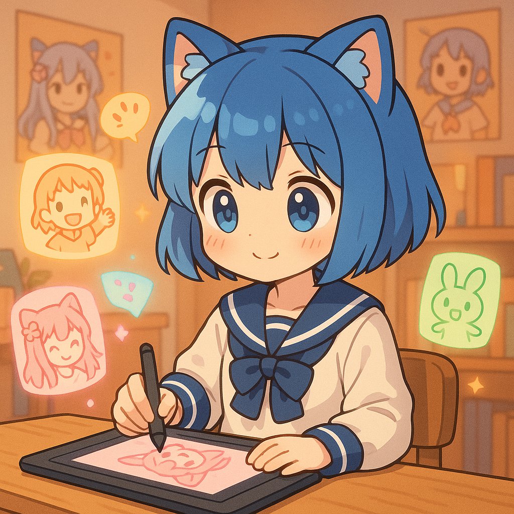 蜜芽-星空绘梦师动漫教程